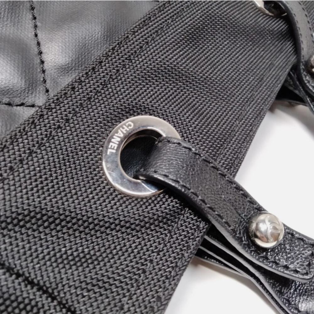 💎✨BEAUTIFUL✨💎AUTHENTIC CHANEL Tote Bag Black - Picture 8 of 16